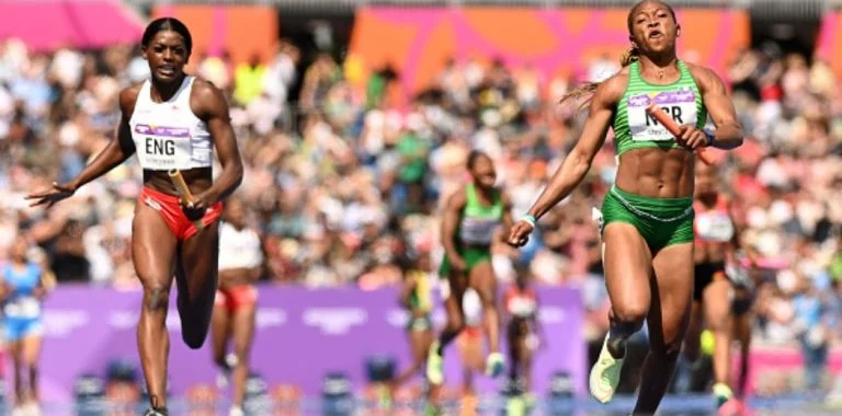Tobi Amusan at the Game