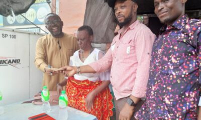 Leo Igwe and the community people
