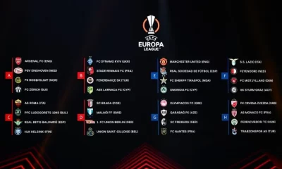 Europa league full draw