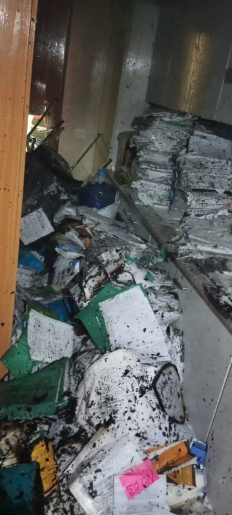 Fire destroys document in NASS