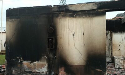 APC burnt building