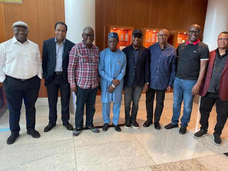 Peter Obi and all his supporters - Obasanjo etc