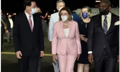 US Speaker Pelosi in Taiwan