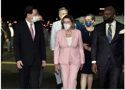 US Speaker Pelosi in Taiwan