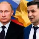 Vladimir Putin, Volodymyr Zelensky