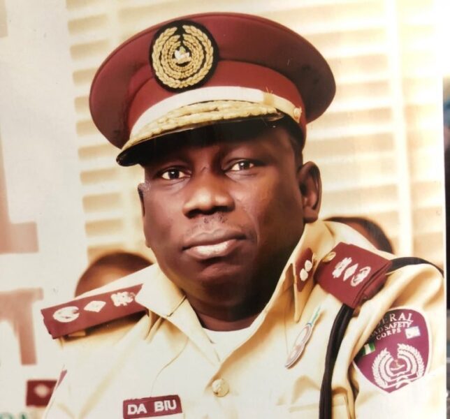 Corps Marshal of FRSC, Dauda Biu