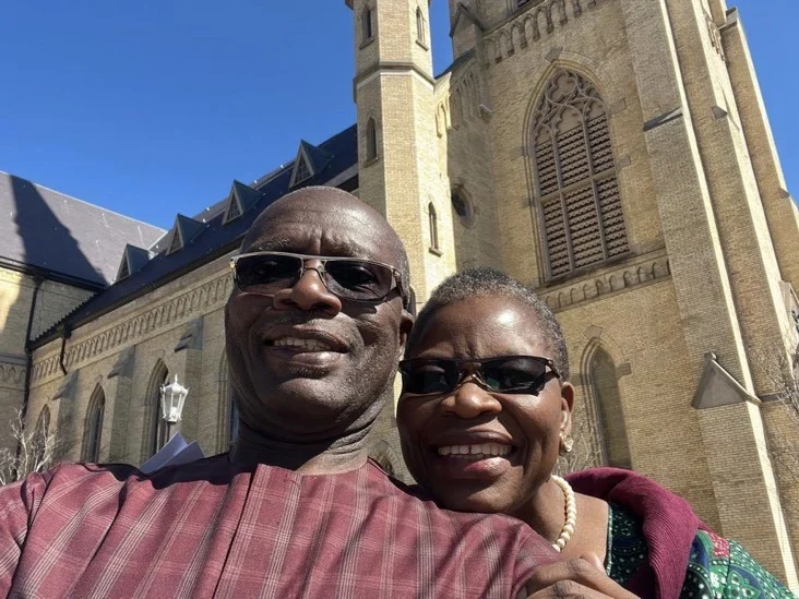 Oby Ezekwesili and husband