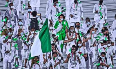 Nigerian team at commonwealth games