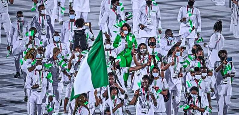 Nigerian team at commonwealth games