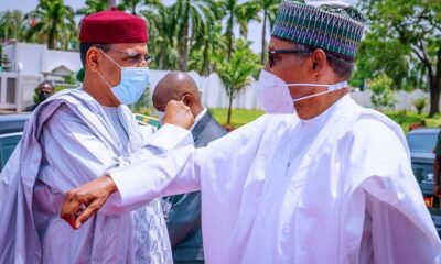 Buhari and Niger Republic president