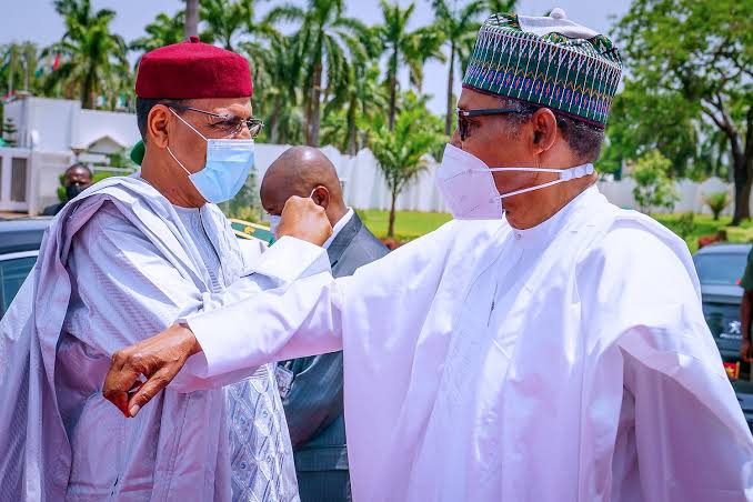 Buhari and Niger Republic president