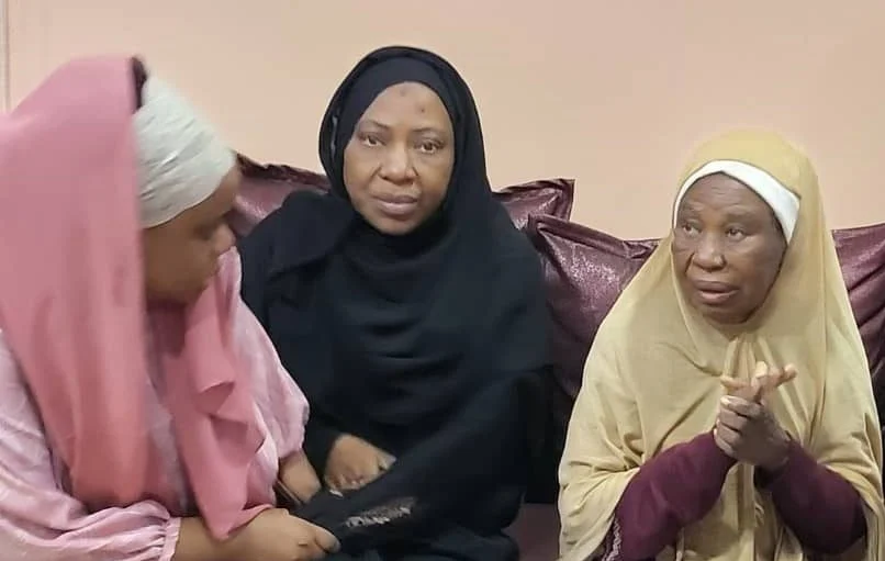 Newly released Abuja-Kaduna train abductees