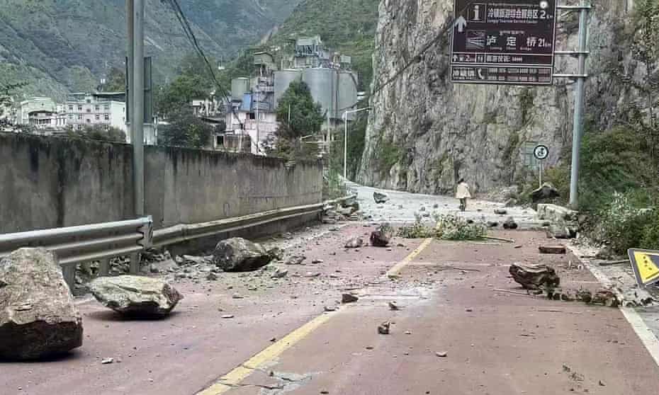 Earthquake hit china