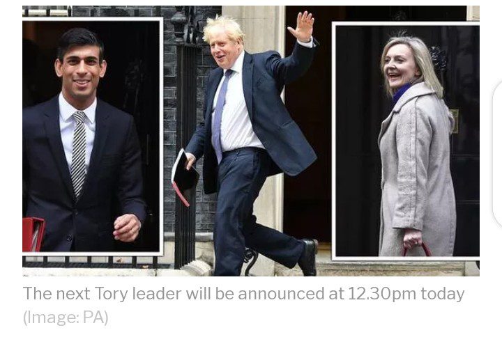 Boris Johnson and Liz Truss