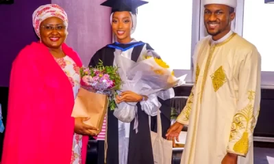 Aisha Buhari celebrates daughters graduation