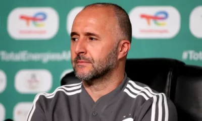 Algeria head coach, Djamel Belmadi