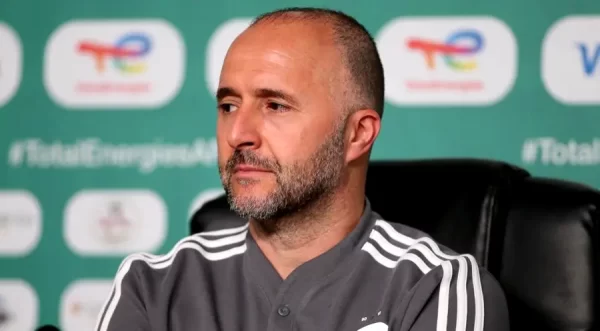 Algeria head coach, Djamel Belmadi