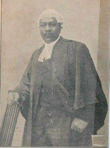 First lawyer in Nigeria