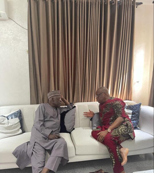 Tinubu and Orji Kalu