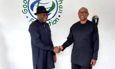 Peter Obi and Goodluck Jonathan