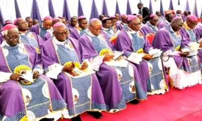 Photo of Catholic Bishops of Nigeria, used to illustrate the story