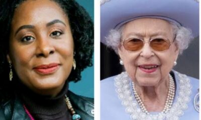Professor Uju Anya and Queen Elizabeth II