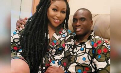 Rita Dominic and husband