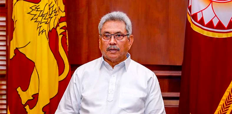 Sri Lanka Ex-President Gotabaya Rajapaksa