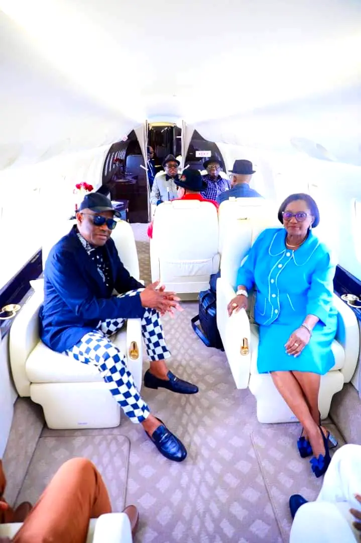 Wike returns with Rivers aircraft abandoned in Germany