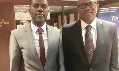 Reno Omokri and Peter Obi