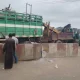 truck blocks lagos-ibadan expressway