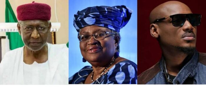 Abba Kyari, Okonjo-Iweala, 2Baba aka Tuface