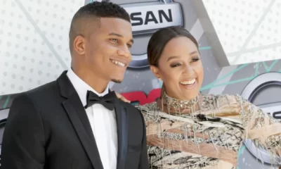 Actress Tia Mowry and Cory Hardrict