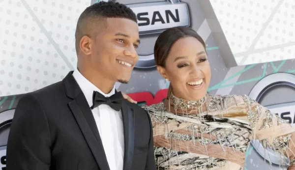 Actress Tia Mowry and Cory Hardrict