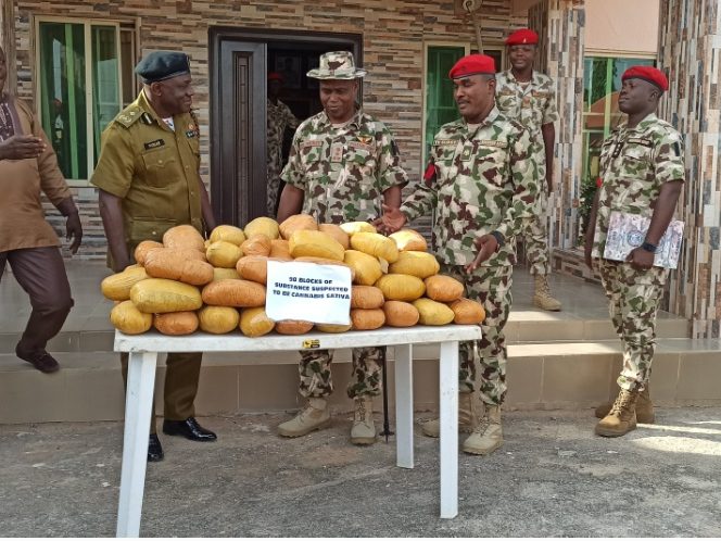 Army intercepts cannabis worth N4.9m in Yobe