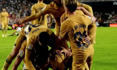 Barcelona left it late on Saturday as Robert Lewandowski