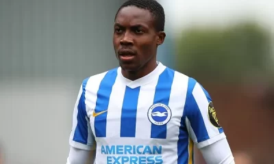 Brighton midfielder Enock Mwepu