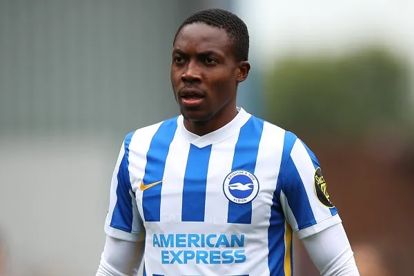 Brighton midfielder Enock Mwepu