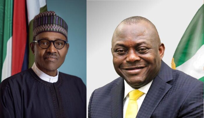 Buhari and Engr. Dr. Emmanuel Audu-Ohwavborua