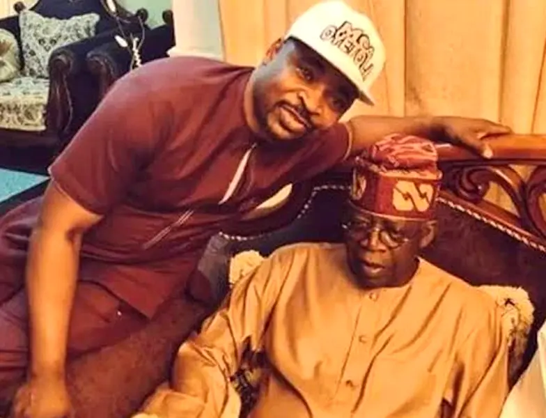 MC Oluomo and Tinubu