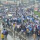 Mc Oluomo and supporters hold rally for APC Presidential candidate, Bola Tinubu, in Lagos State