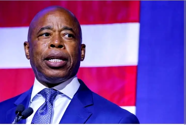 New York City Mayor Eric Adams