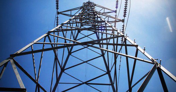 Powerlines. Electricity. Mozambique