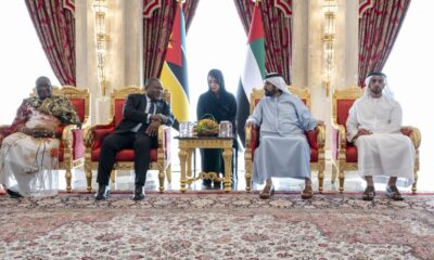 Sheikh Mohammed bin Rashid and President Nyusi
