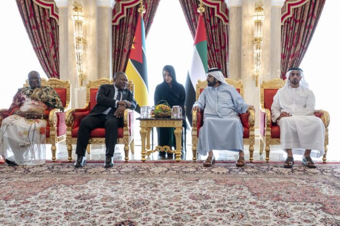 Sheikh Mohammed bin Rashid and President Nyusi