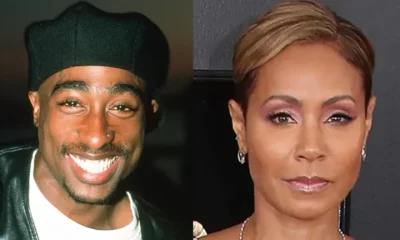 Tupac and Jada Pinkett-Smith