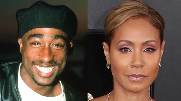 Tupac and Jada Pinkett-Smith