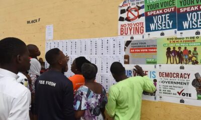 Nigerians vote for election