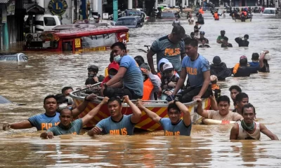 floods, landslide hit Philippines
