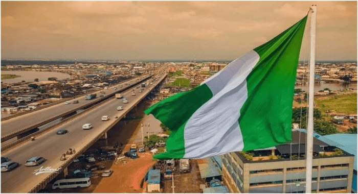 Nigeria flag - Independence Day Celebration